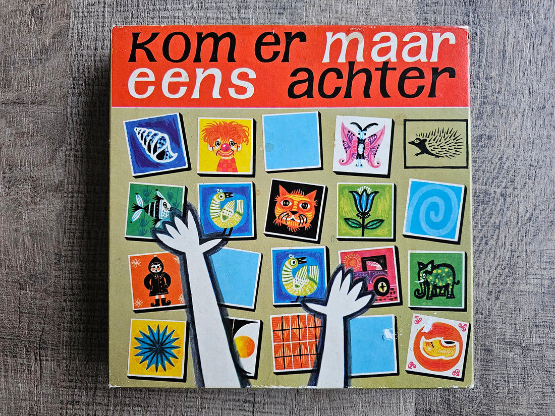 Vintage spel Kom er maar eens achter jaren 70