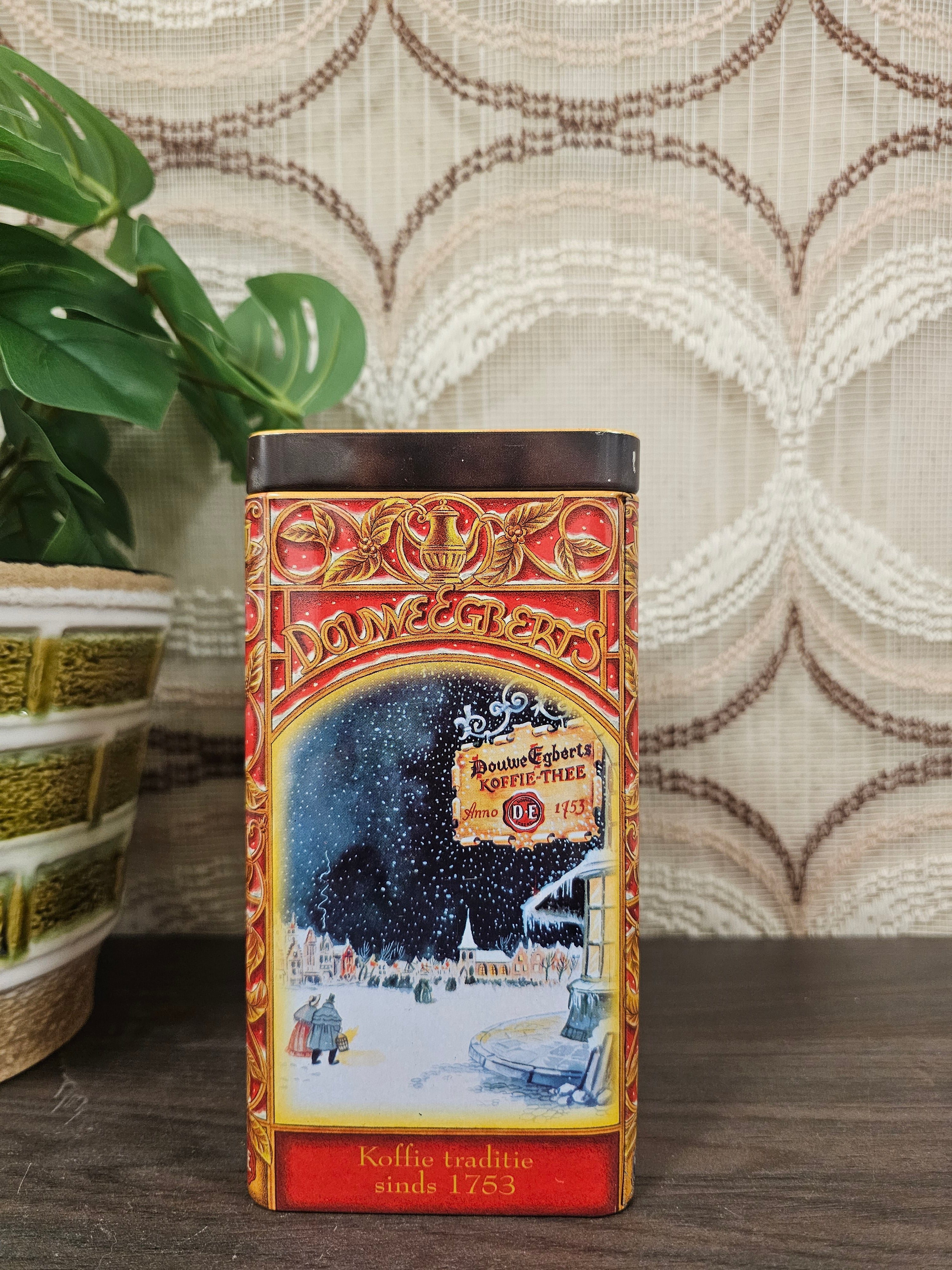 Douwe Egberts koffieblik wintereditie
