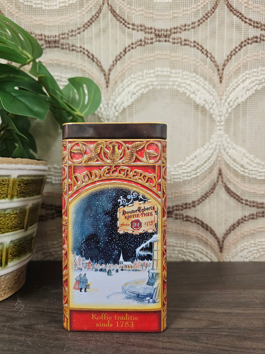 Douwe Egberts koffieblik wintereditie