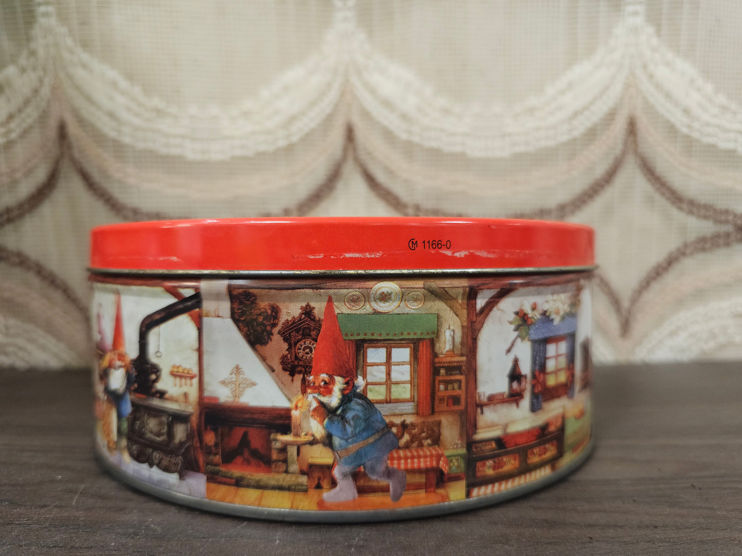 Rien Poortvliet kabouter koekjes blik vintage