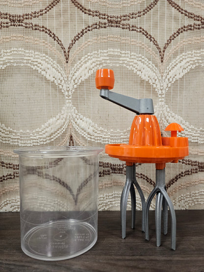Ruhrfix vintage slagroomklopper oranje