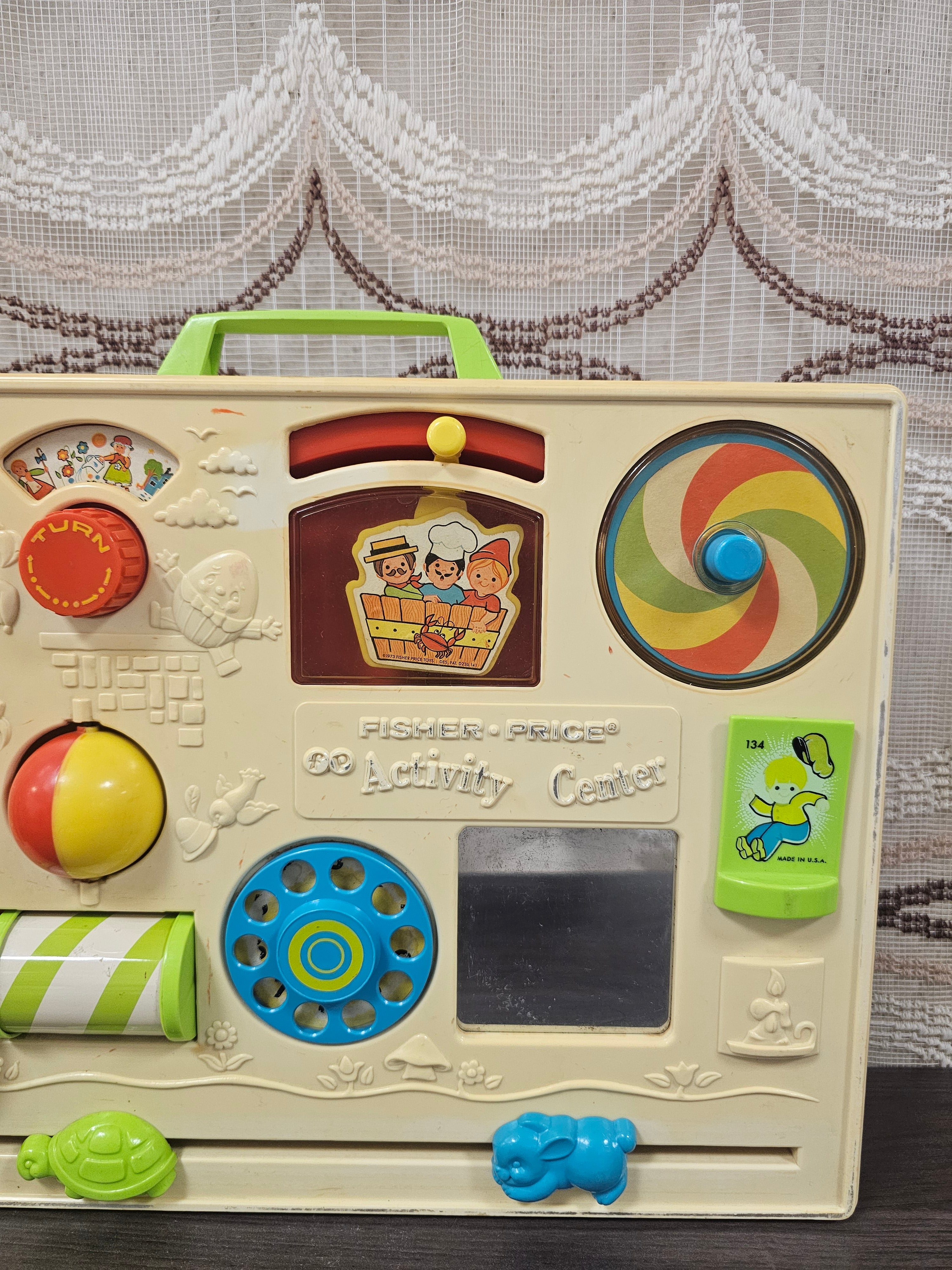 Fisher price vintage activity center rood