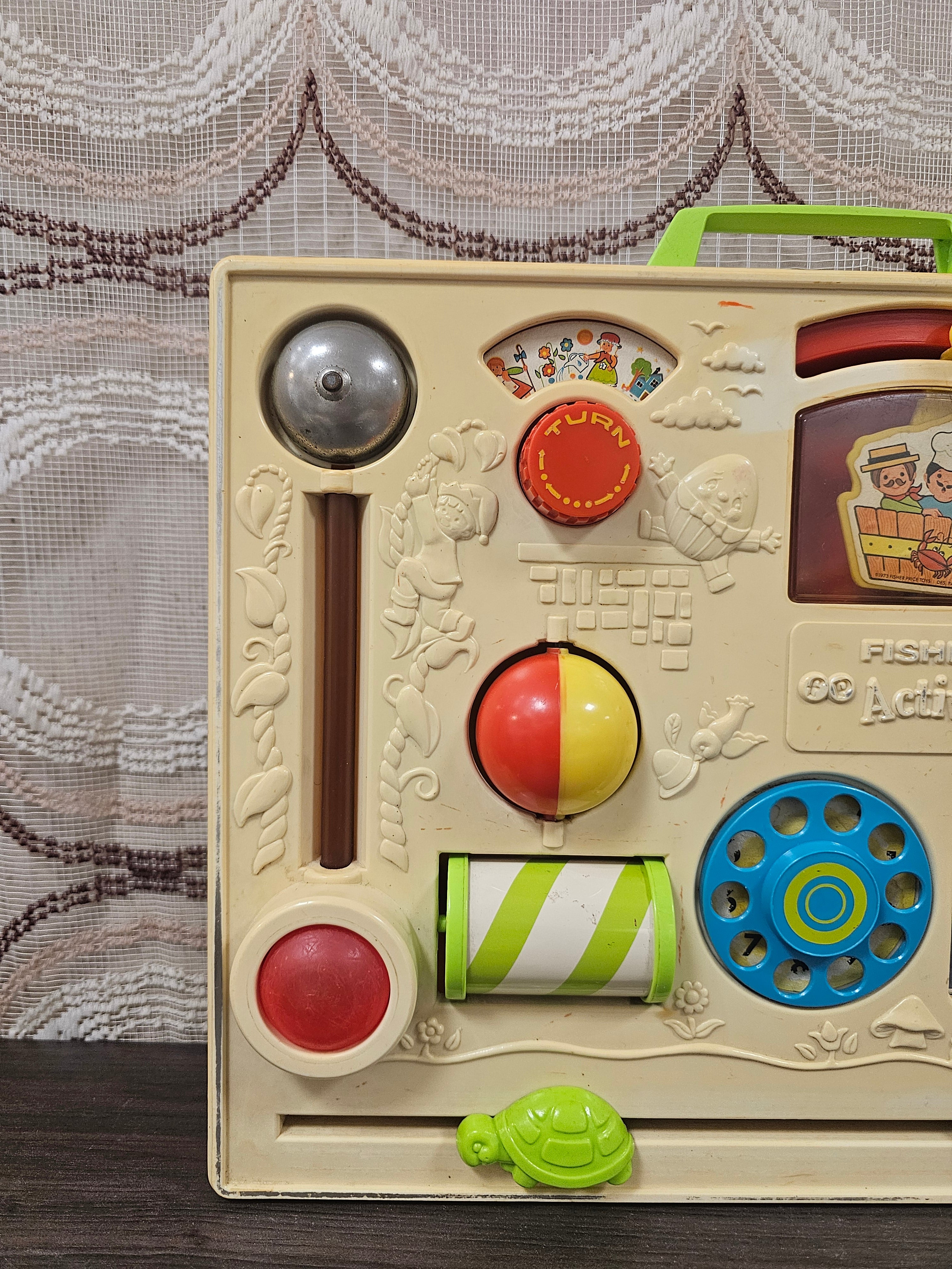 Fisher price vintage activity center rood