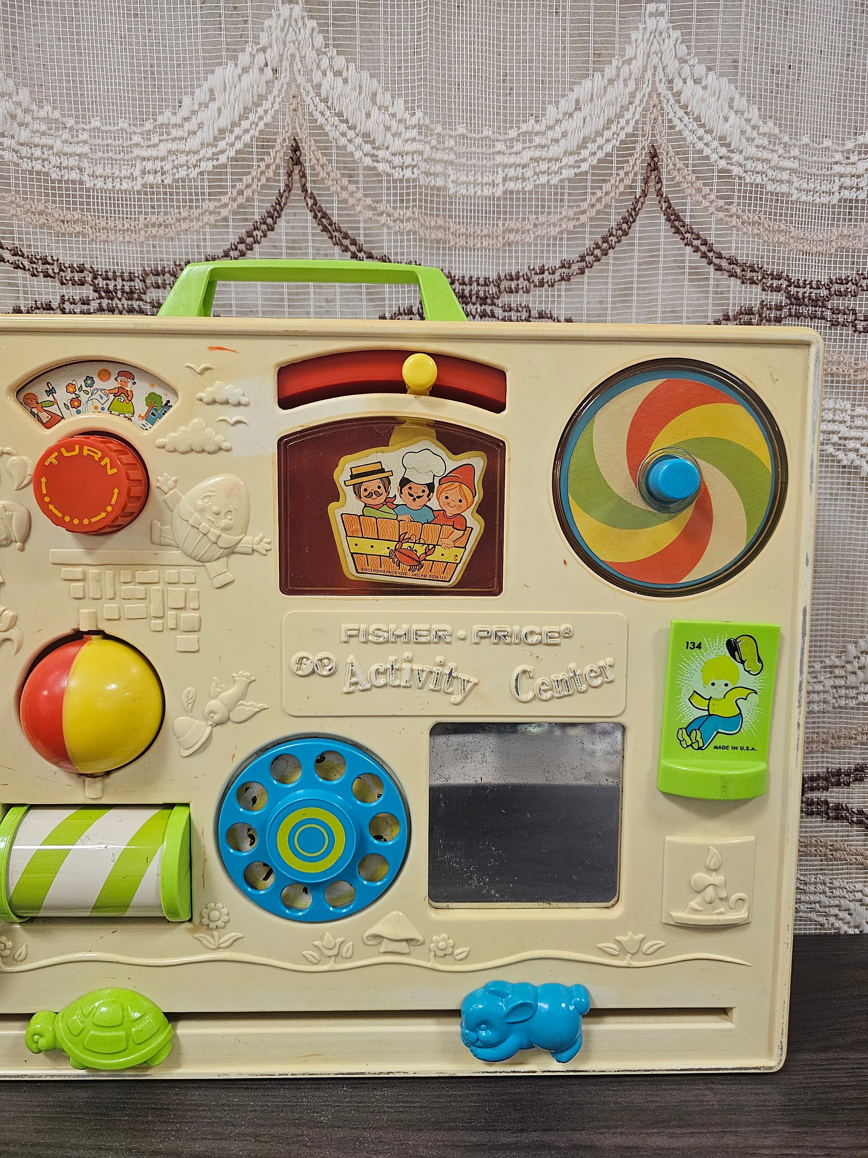 Fisher price vintage activity center rood