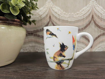Rien Poortvliet beker Omgang met dieren vintage