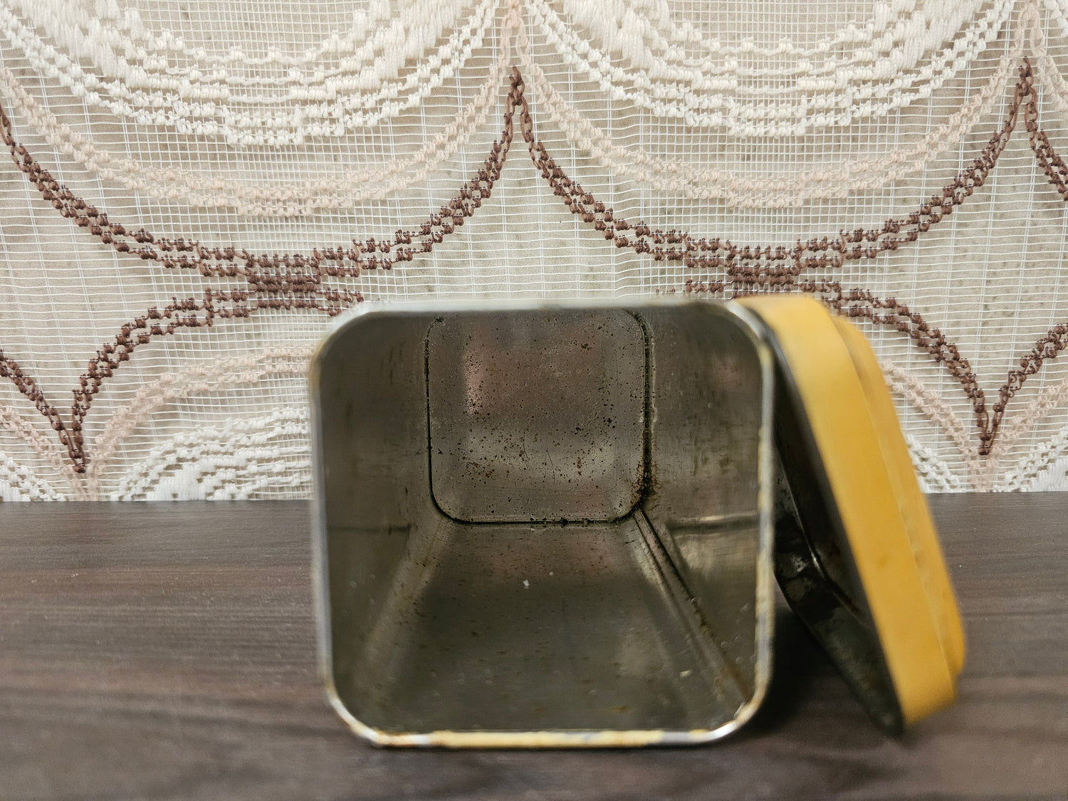 Vintage De Ruijter blik chocoladevlokken puur