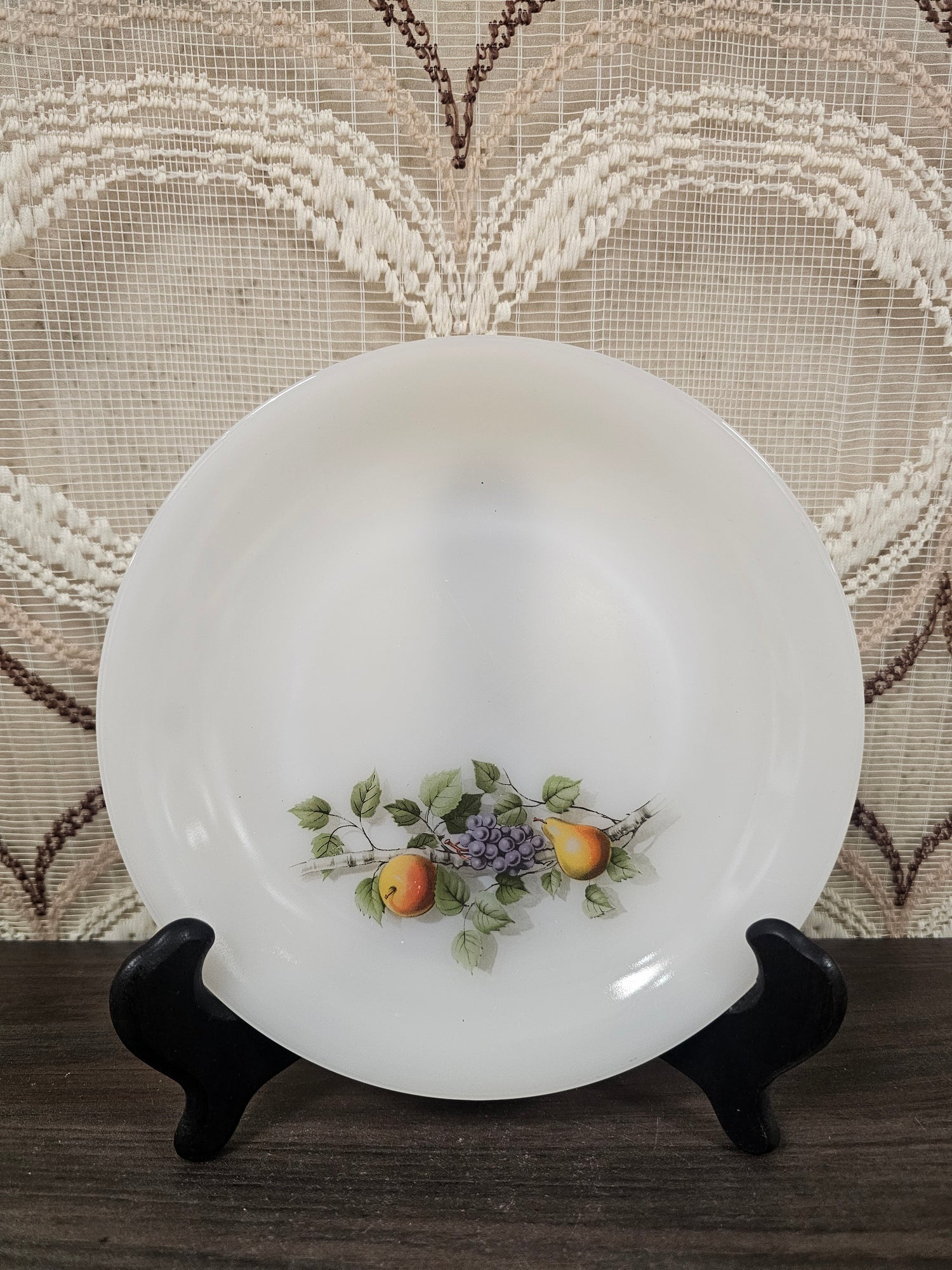 Vintage Arcopal Fruit de France ontbijtbord