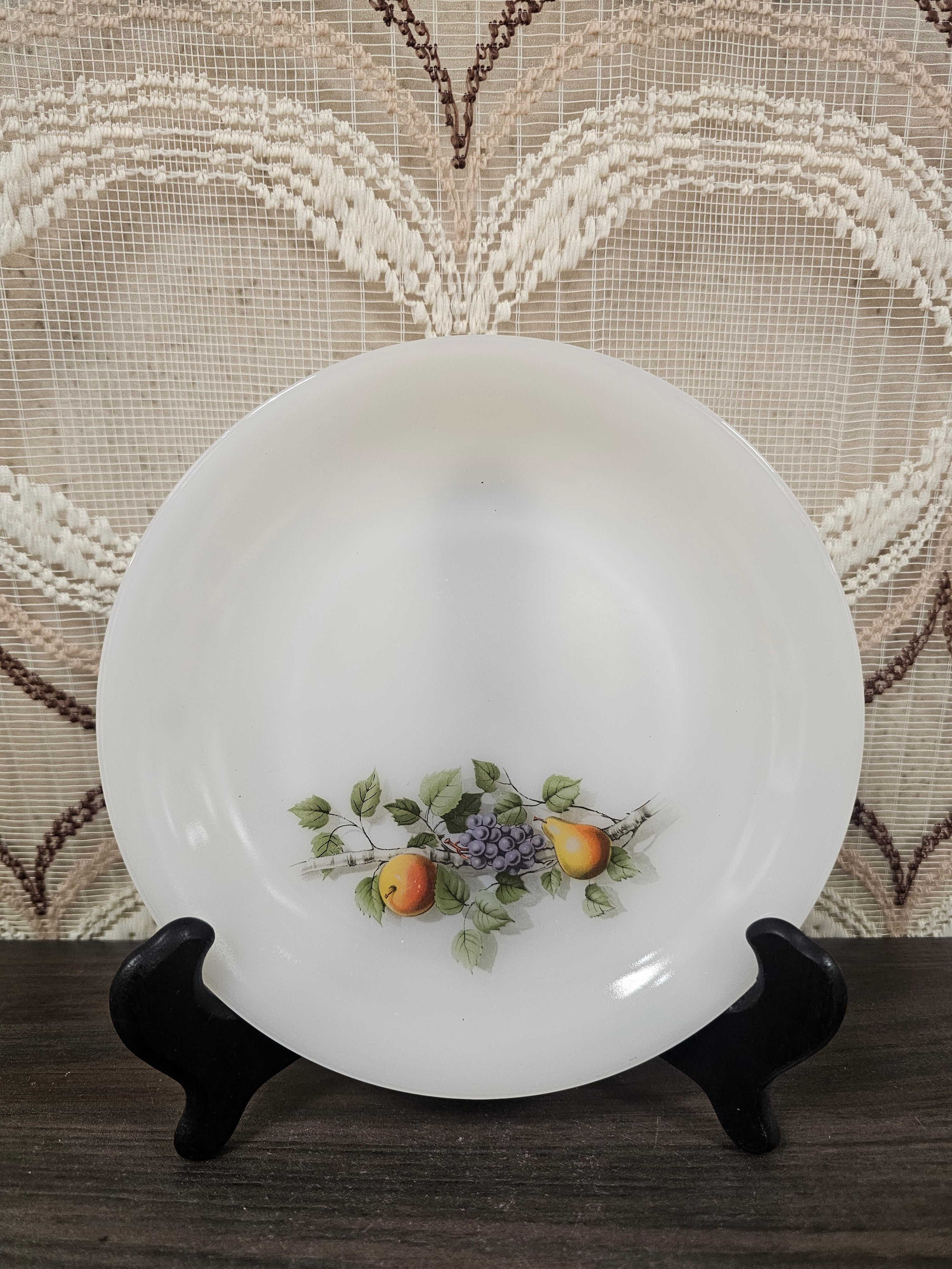 Vintage Arcopal Fruit de France ontbijtbord