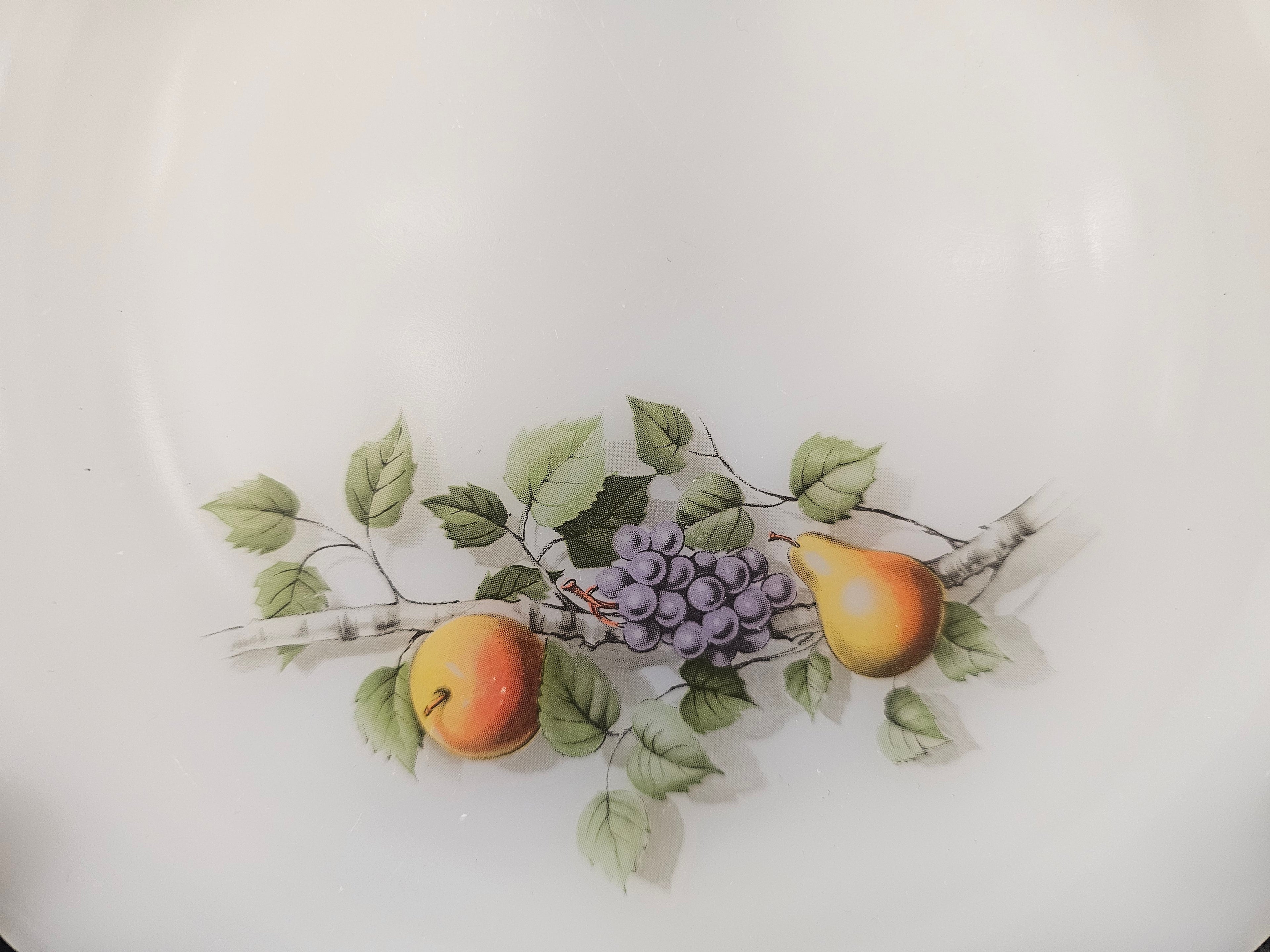 Vintage Arcopal Fruit de France ontbijtbord