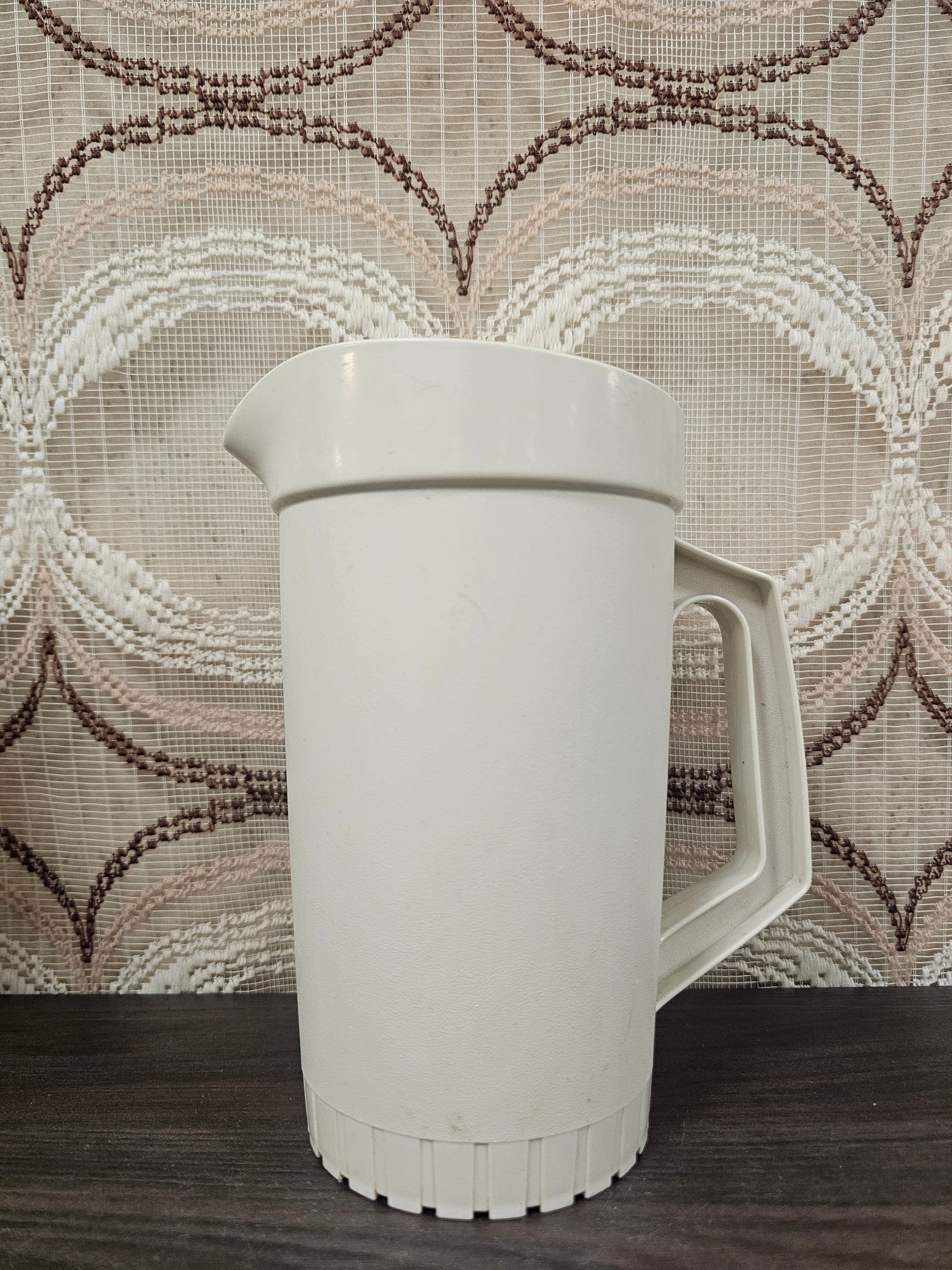 Tupperware kan crème met deksel – vintage jaren 80