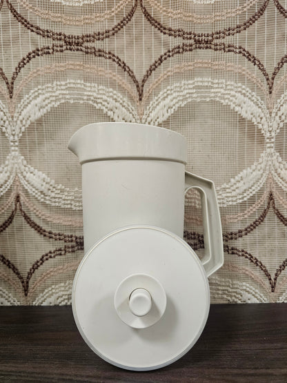 Tupperware kan crème met deksel – vintage jaren 80