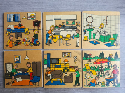 Educo Woning Projecten – vintage educatief spelmateriaal