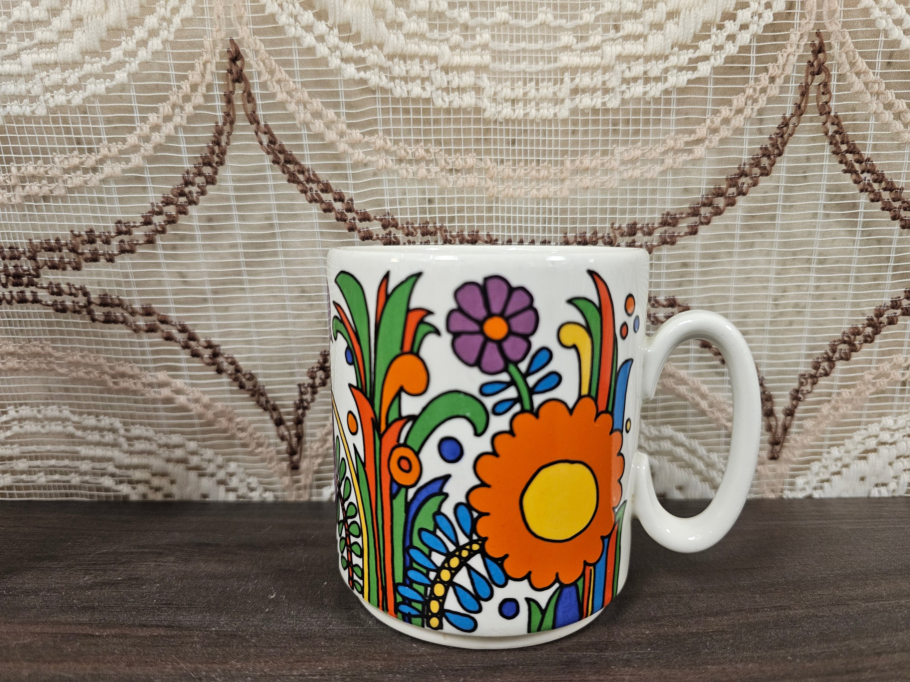 Vintage Villeroy &amp; Boch Acapulco koffiebeker 8,5 cm