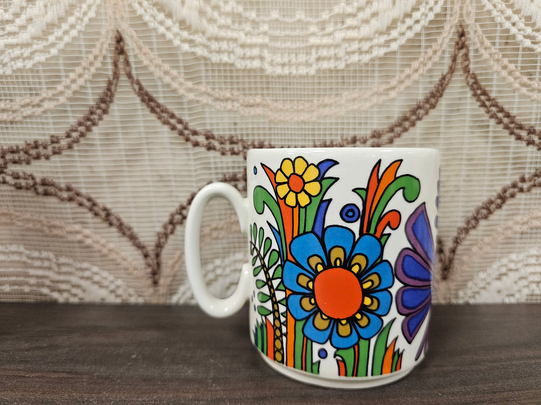 Vintage Villeroy & Boch Acapulco koffiebeker 8,5 cm