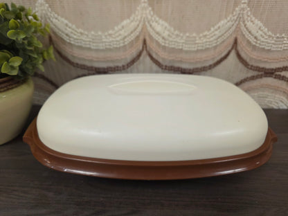 Tupperware serveerwonder rijststomer - vintage 3-delig