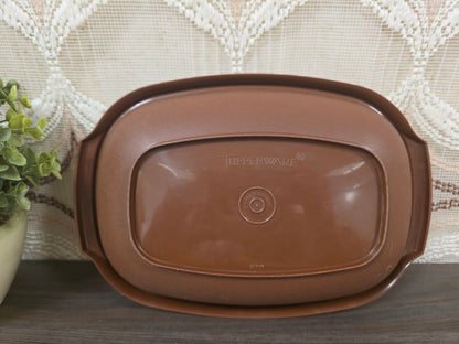 Tupperware serveerwonder rijststomer - vintage 3-delig
