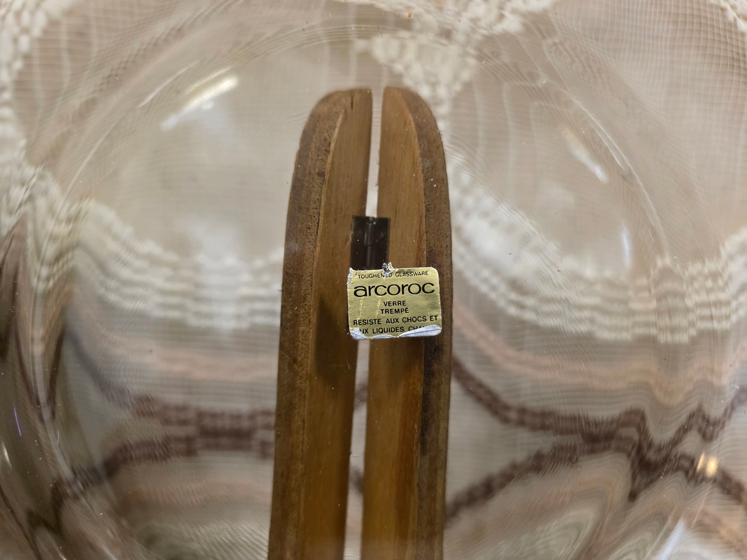 Arcoroc France rookglas diepe borden