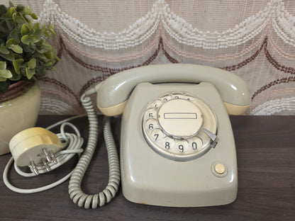Vintage PTT T65 telefoon originele draaischijf jaren 70