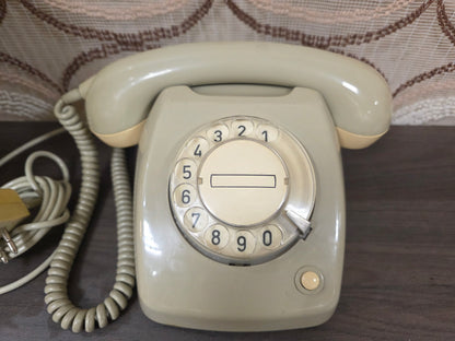 Vintage PTT T65 telefoon originele draaischijf jaren 70