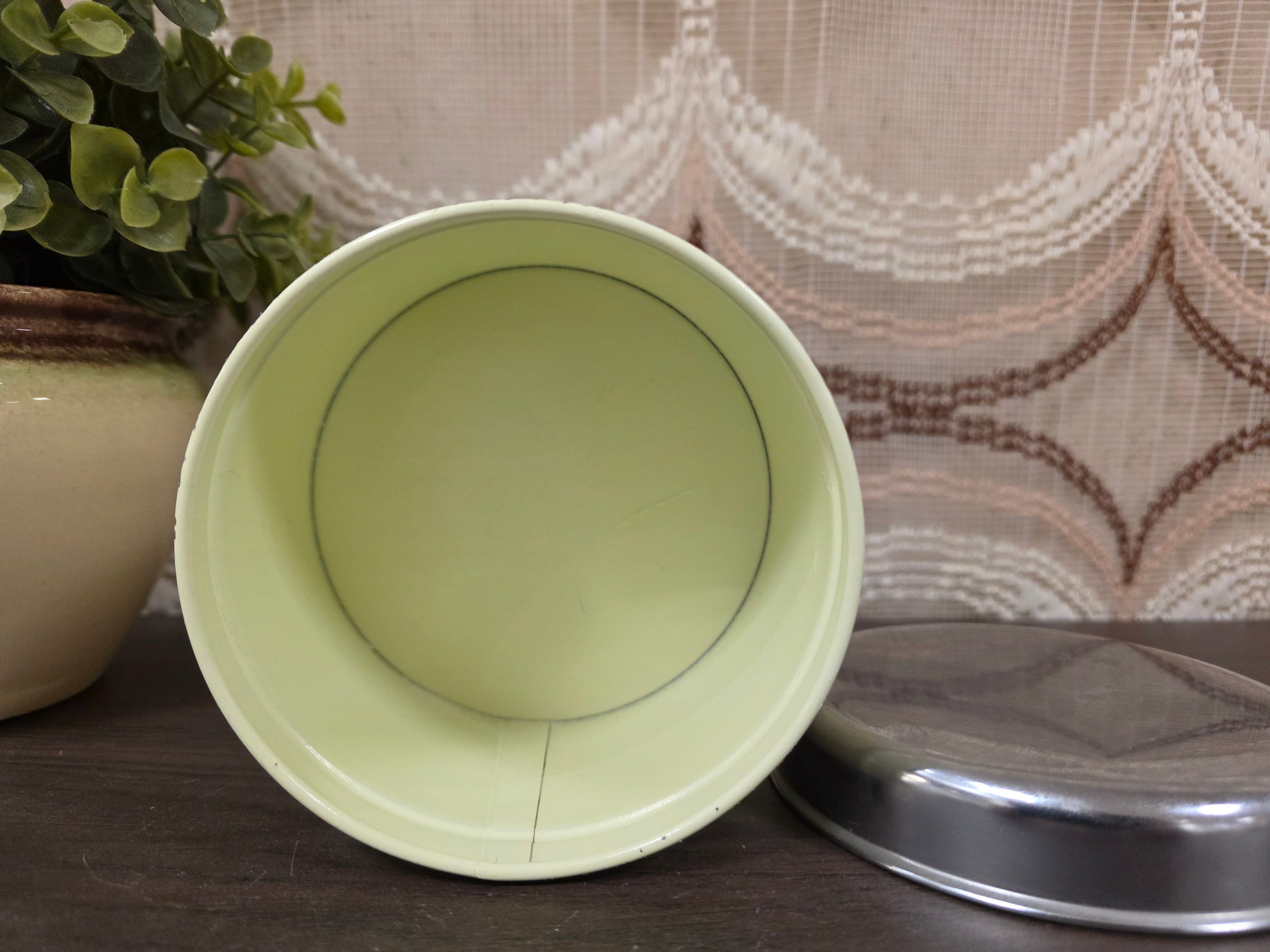 Brabantia blik cacao crème – vintage 11 x 8 cm