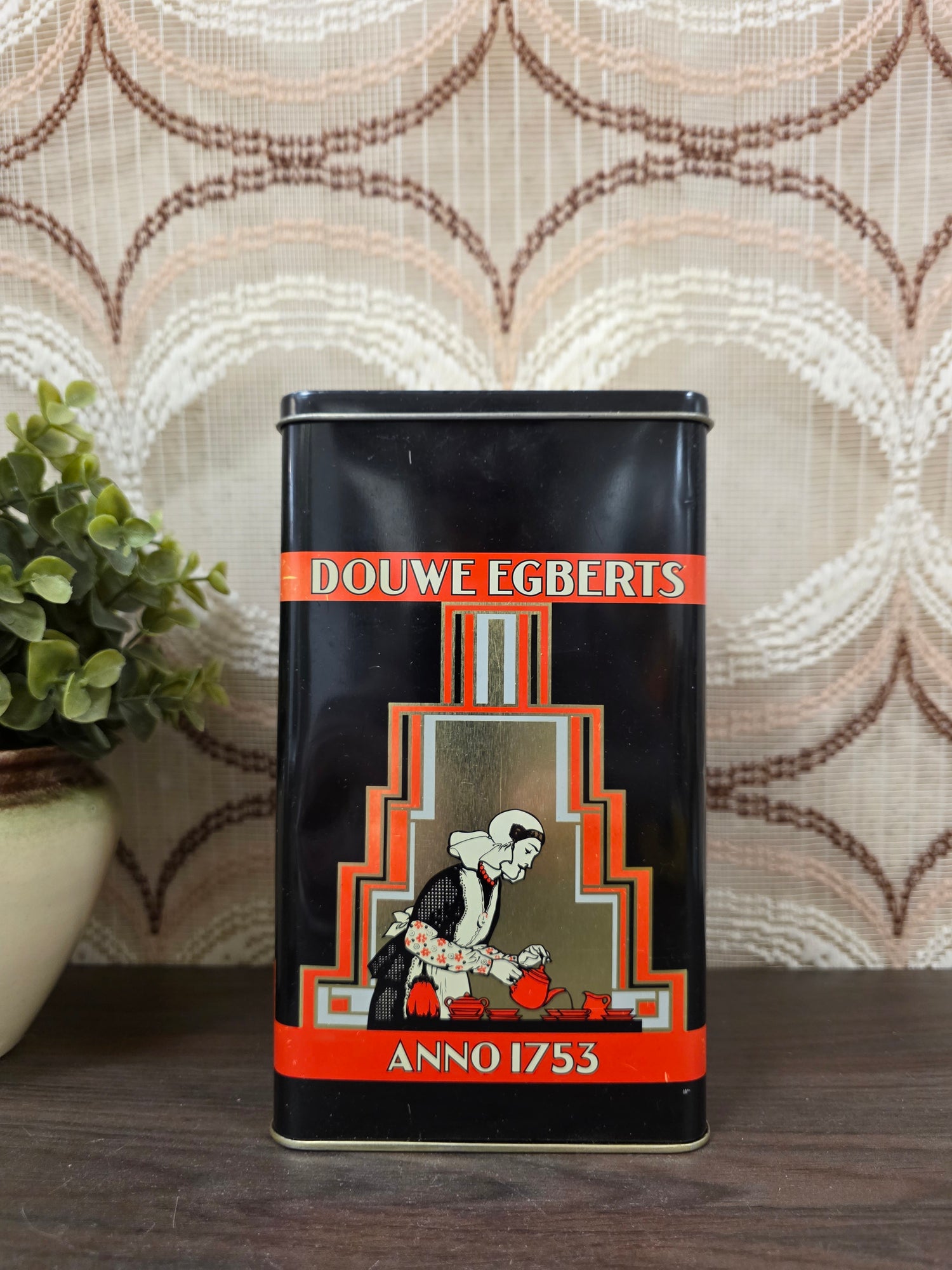 Douwe Egberts vintage blik ANNO 1753