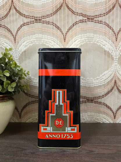 Douwe Egberts vintage blik ANNO 1753