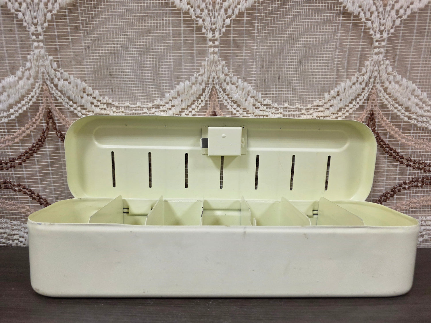 Brabantia vintage huishoudspaarpot creme