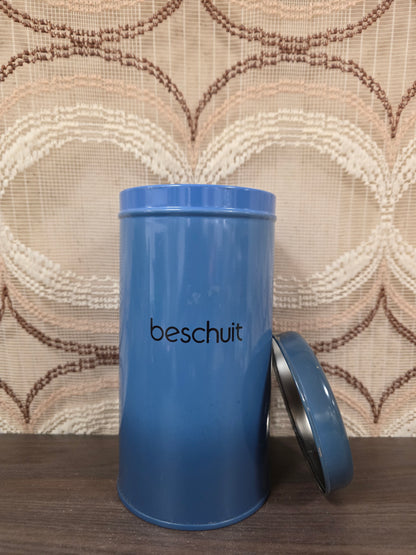 Brabantia beschuitblik blauw