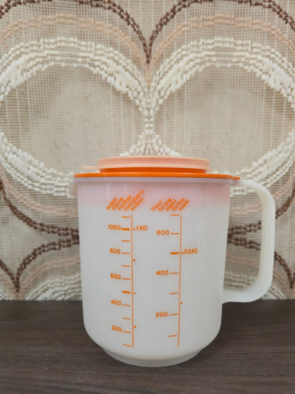 Tupperware maatbeker 1,2 liter oranje
