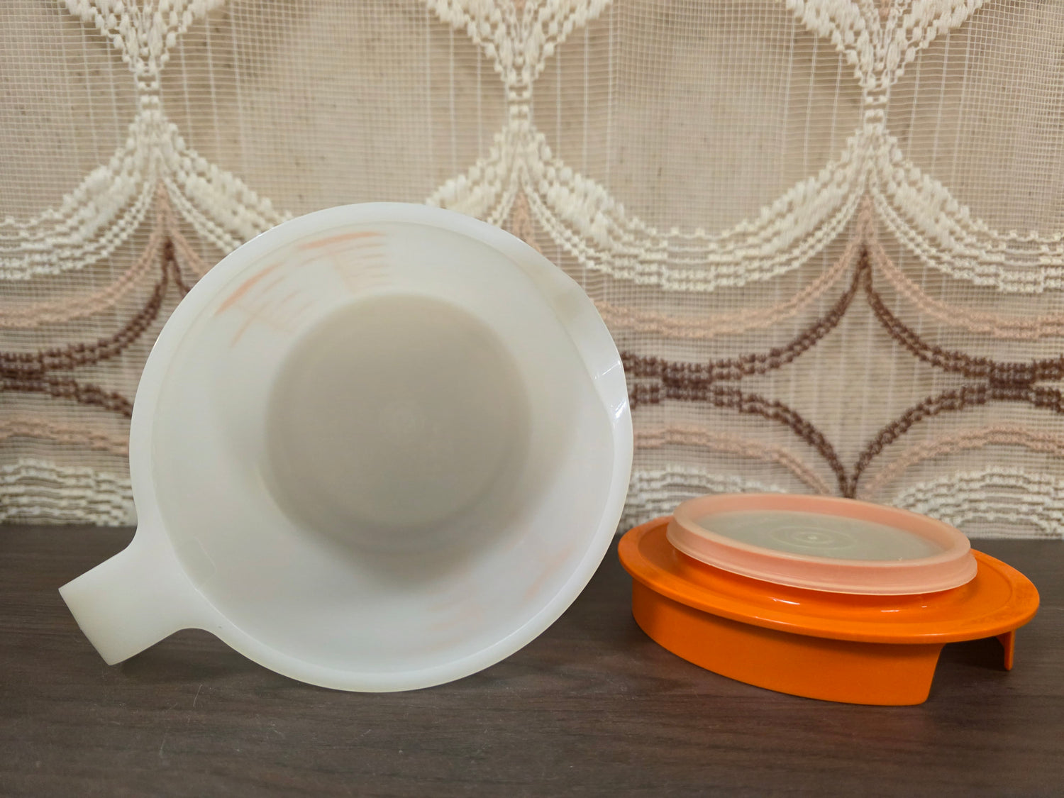 Tupperware maatbeker 1,2 liter oranje