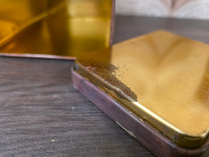 Vintage Douwe Egberts koffieblik bewaarbus voor koffie