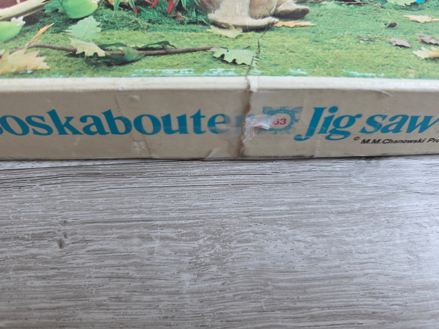 Paulus en vrienden bij het boshuis – vintage puzzel