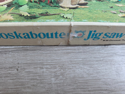 Paulus en vrienden bij het boshuis – vintage puzzel