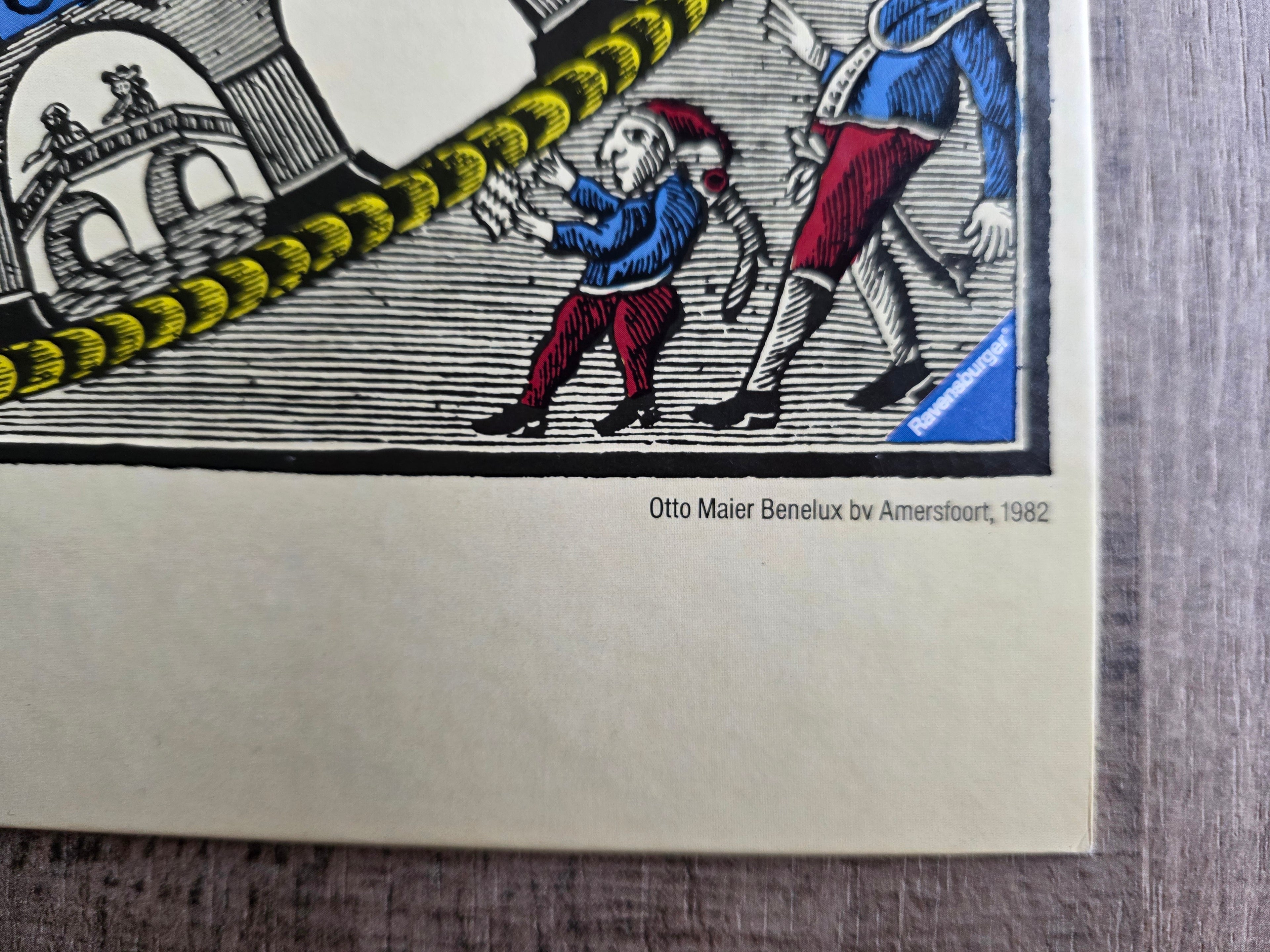 Het Nieuw en Vermaecklyck Gansespel Ravensburger 1982