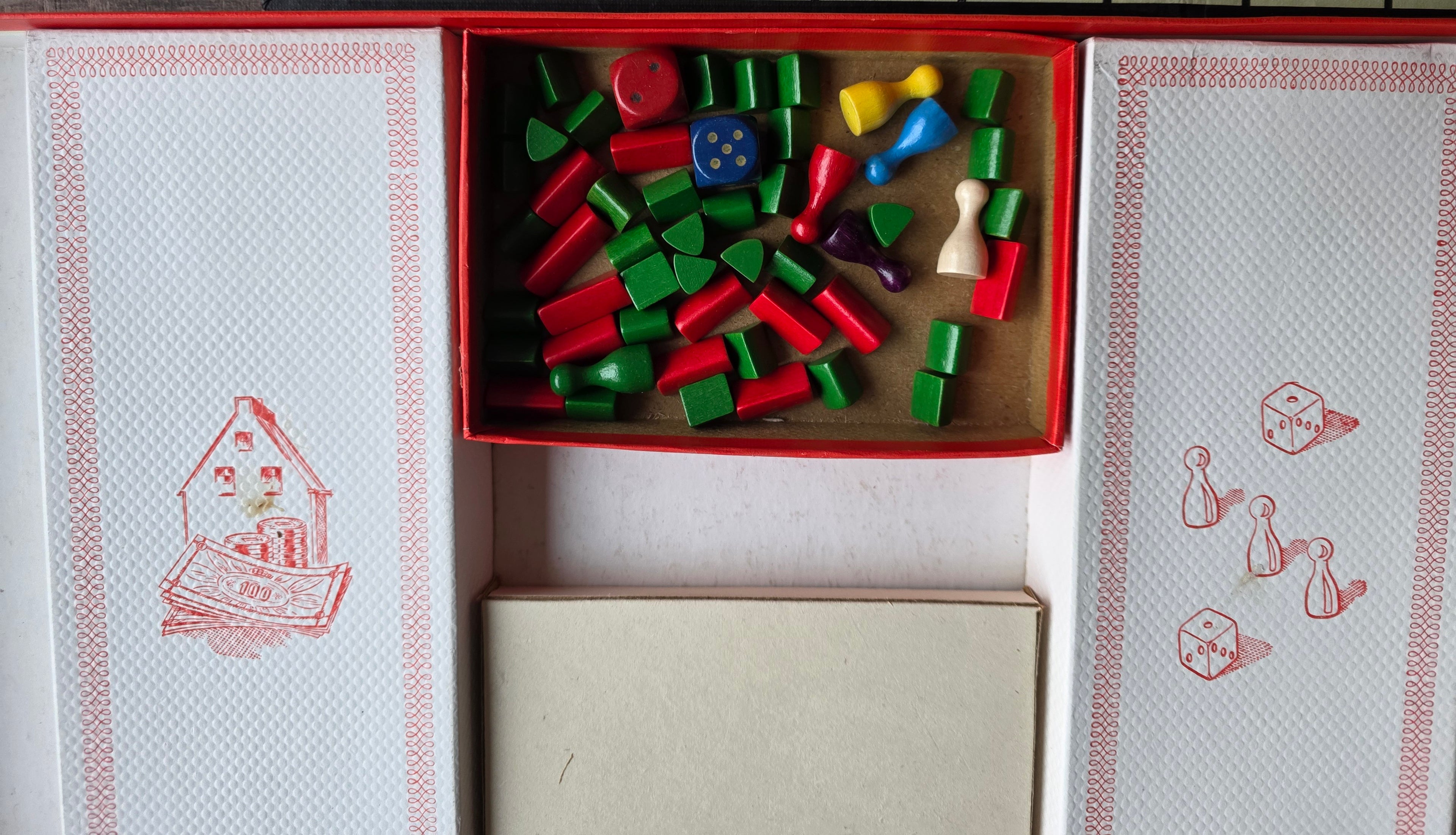 Clipper Monopoly zwarte doos guldens compleet vintage spel