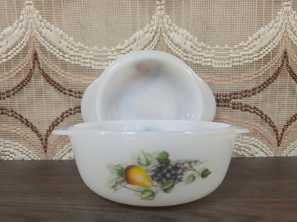 Arcopal Fruit de France ovenschaal met deksel 13,5 cm