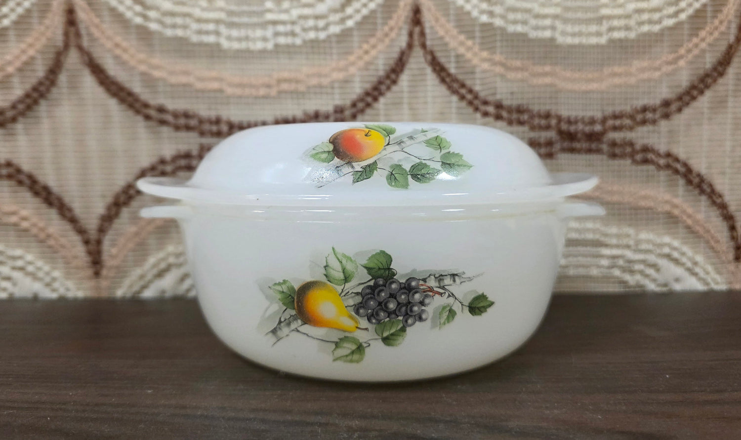 Arcopal Fruit de France ovenschaal met deksel 13,5 cm