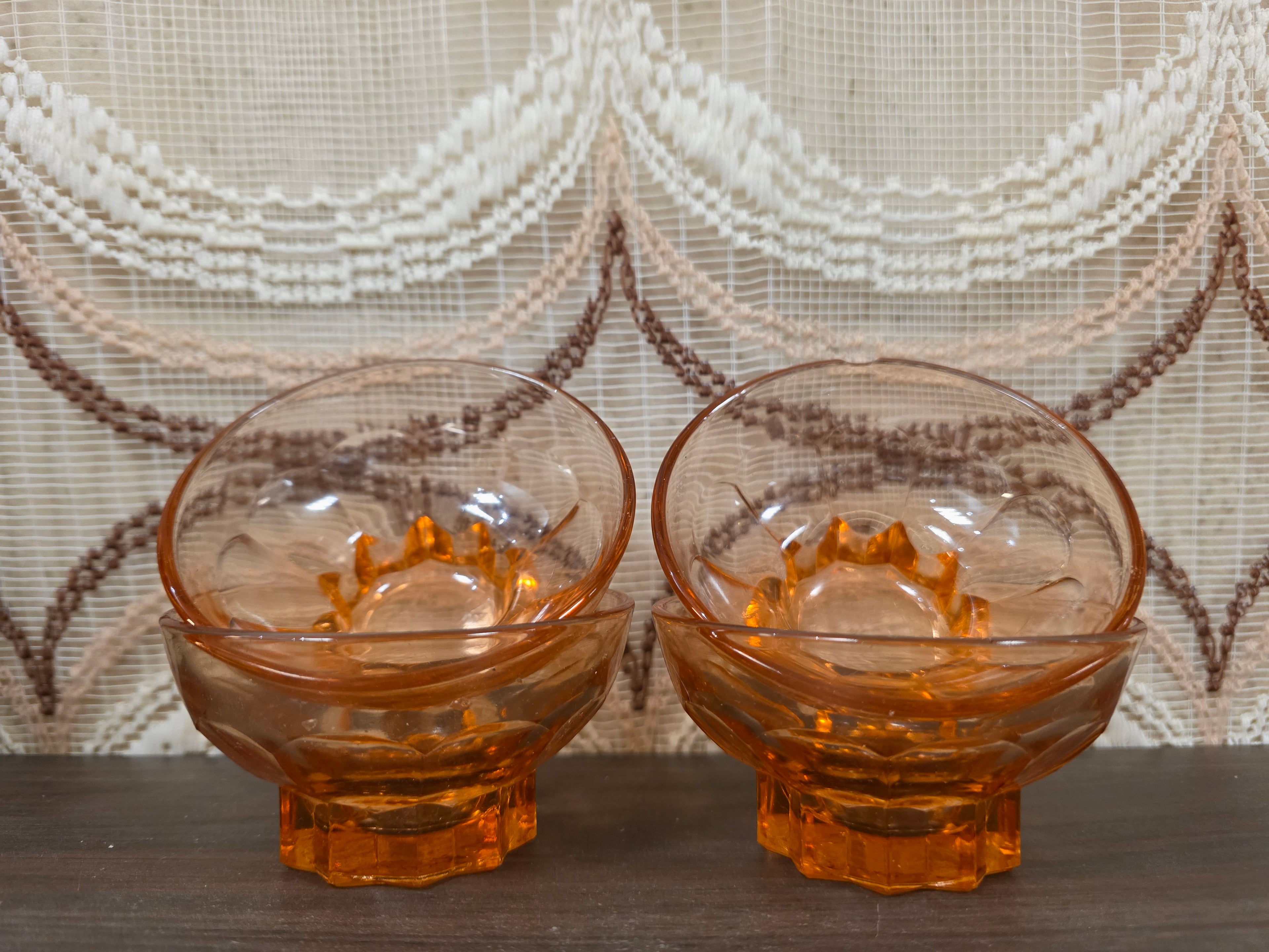 Arcoroc Rosaline roze persglas schaaltjes