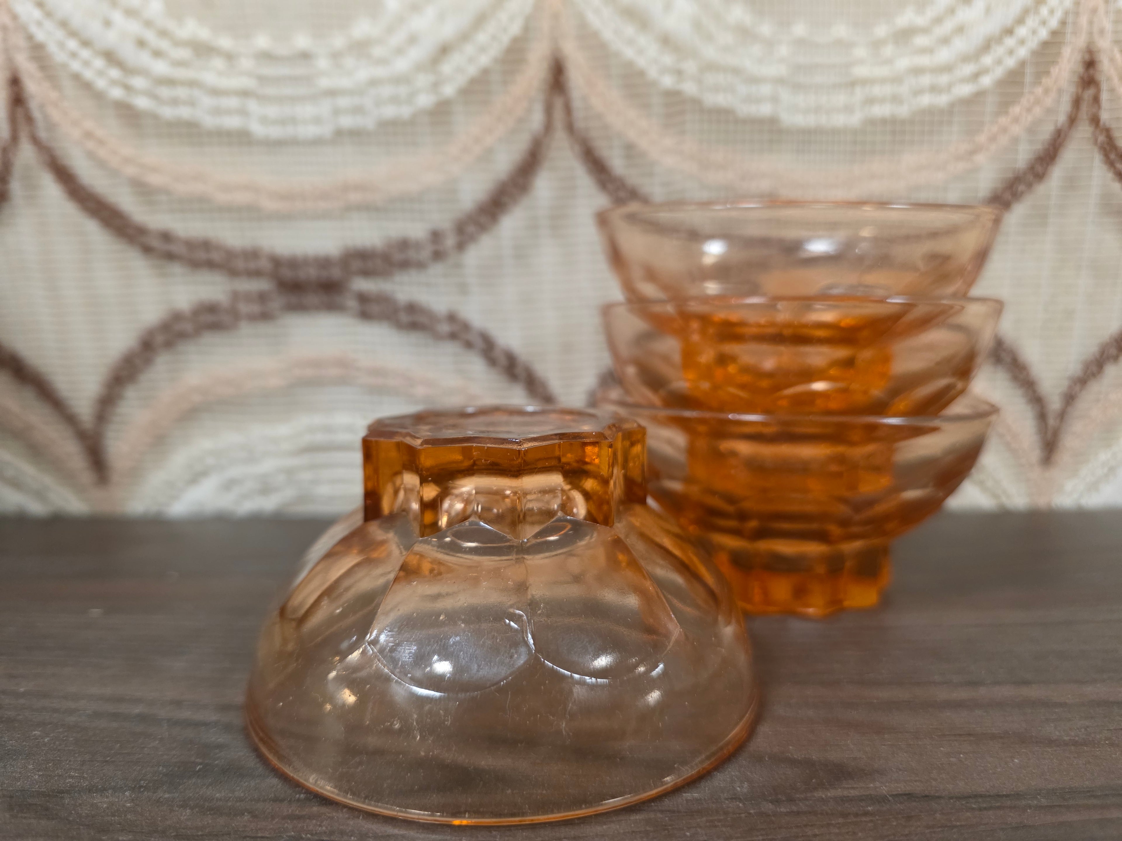 Arcoroc Rosaline roze persglas schaaltjes