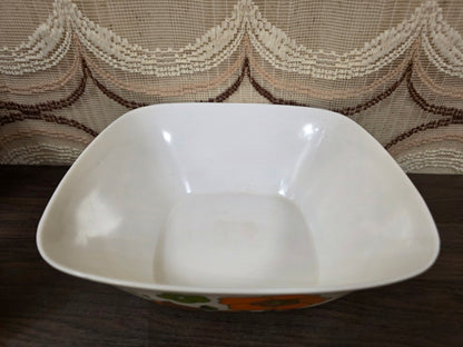 Tefal melamine schaal jaren ’70 – vintage saladeschaal met bloemenprint