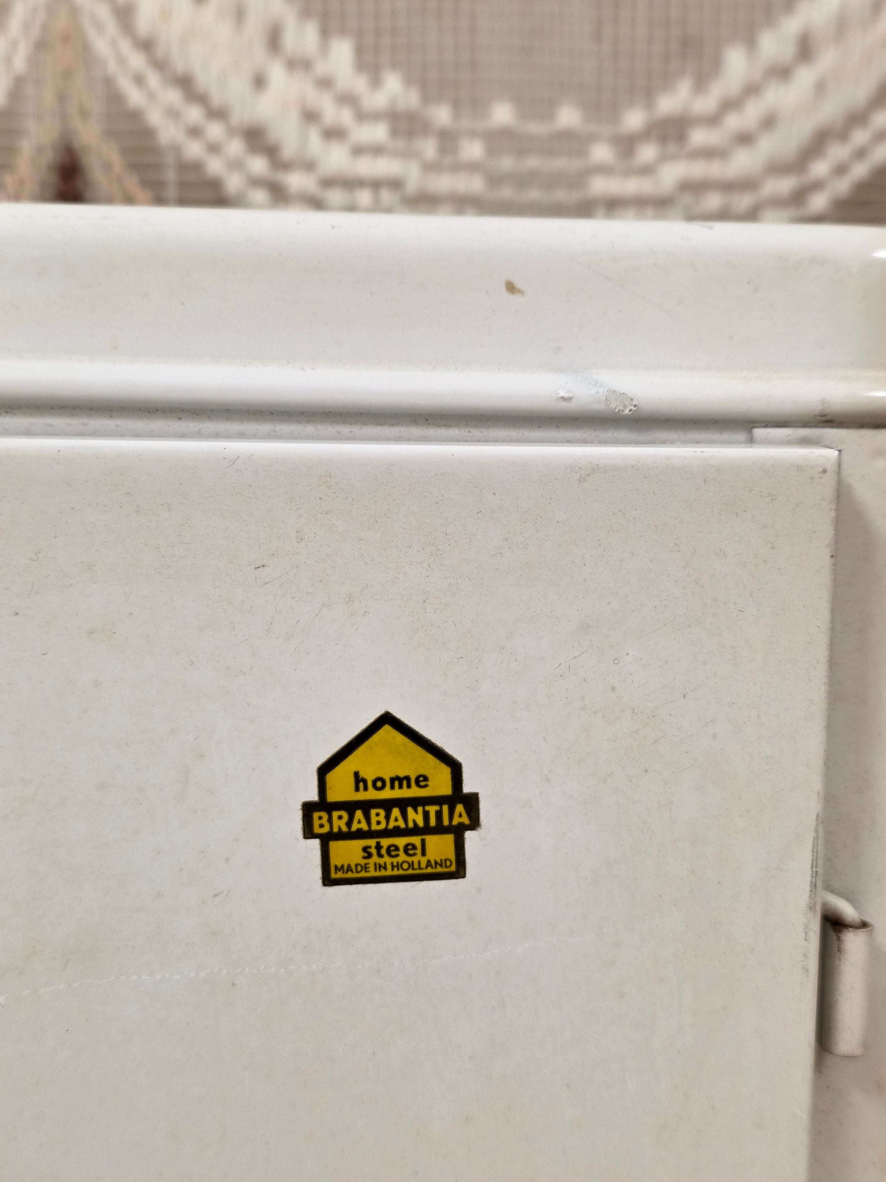 Brabantia metalen medicijnkastje met roos