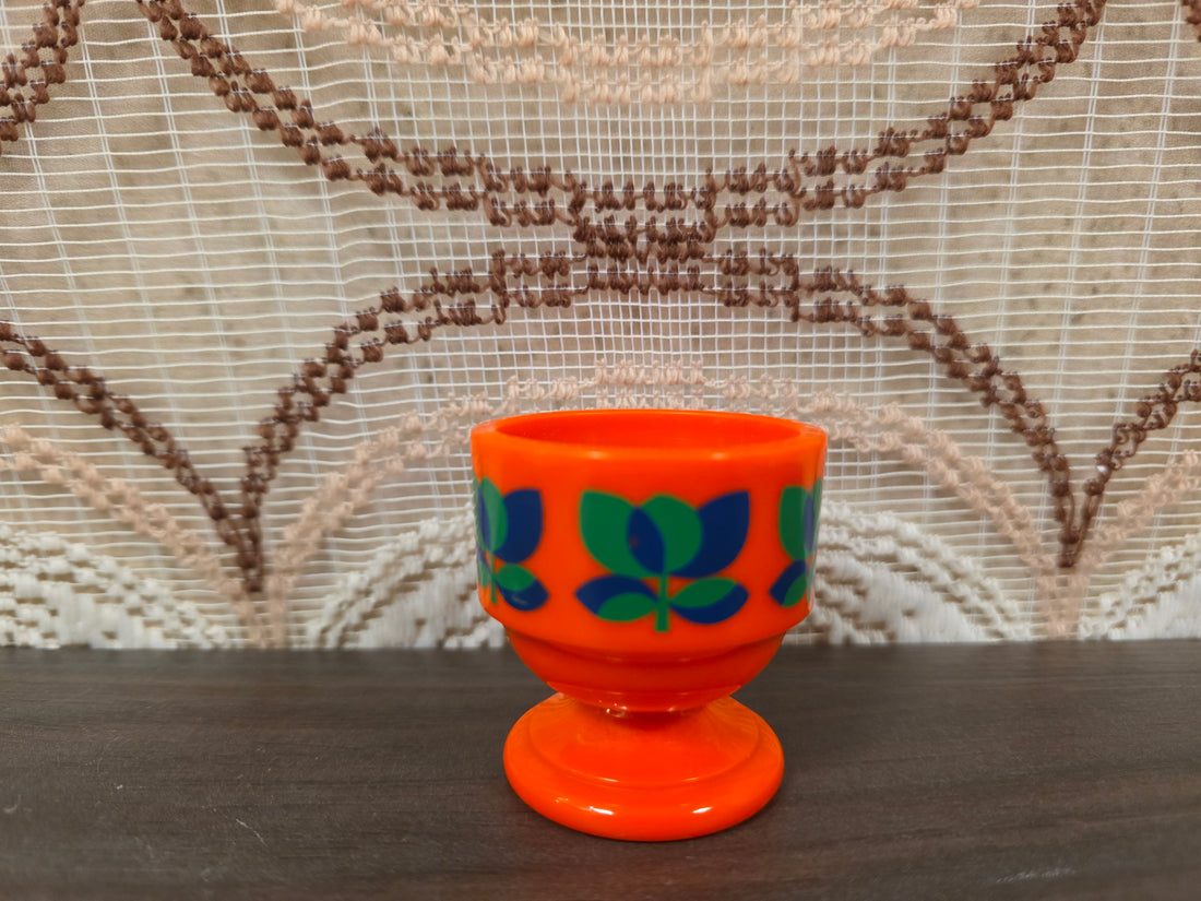 Emsa eierdop oranje jaren 70