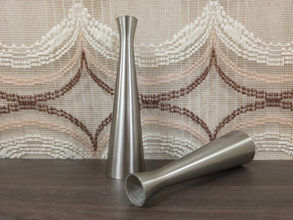 IKEA Götta Erika Pekkari aluminium kandelaar set van 2