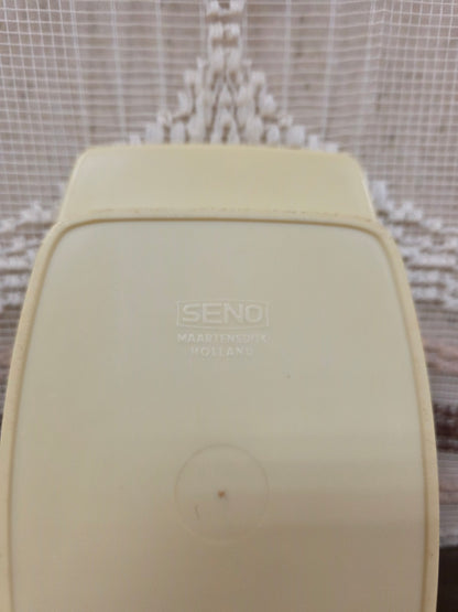 SENO botervloot bruin beige vintage