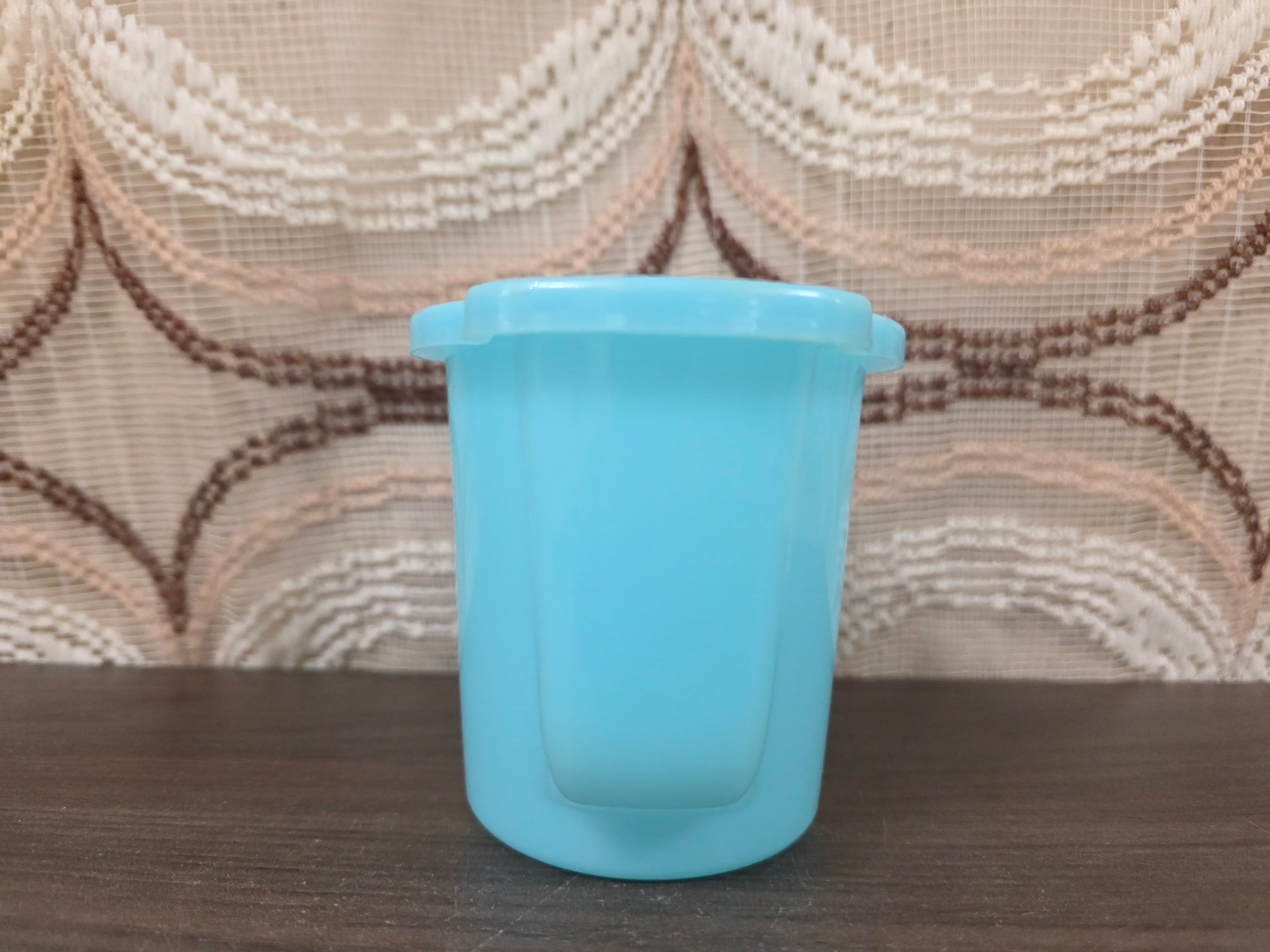 Vintage Tupperware kannetje pastel  blauw