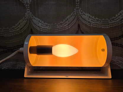 Ikea LOD V413 metalen wandlamp wit