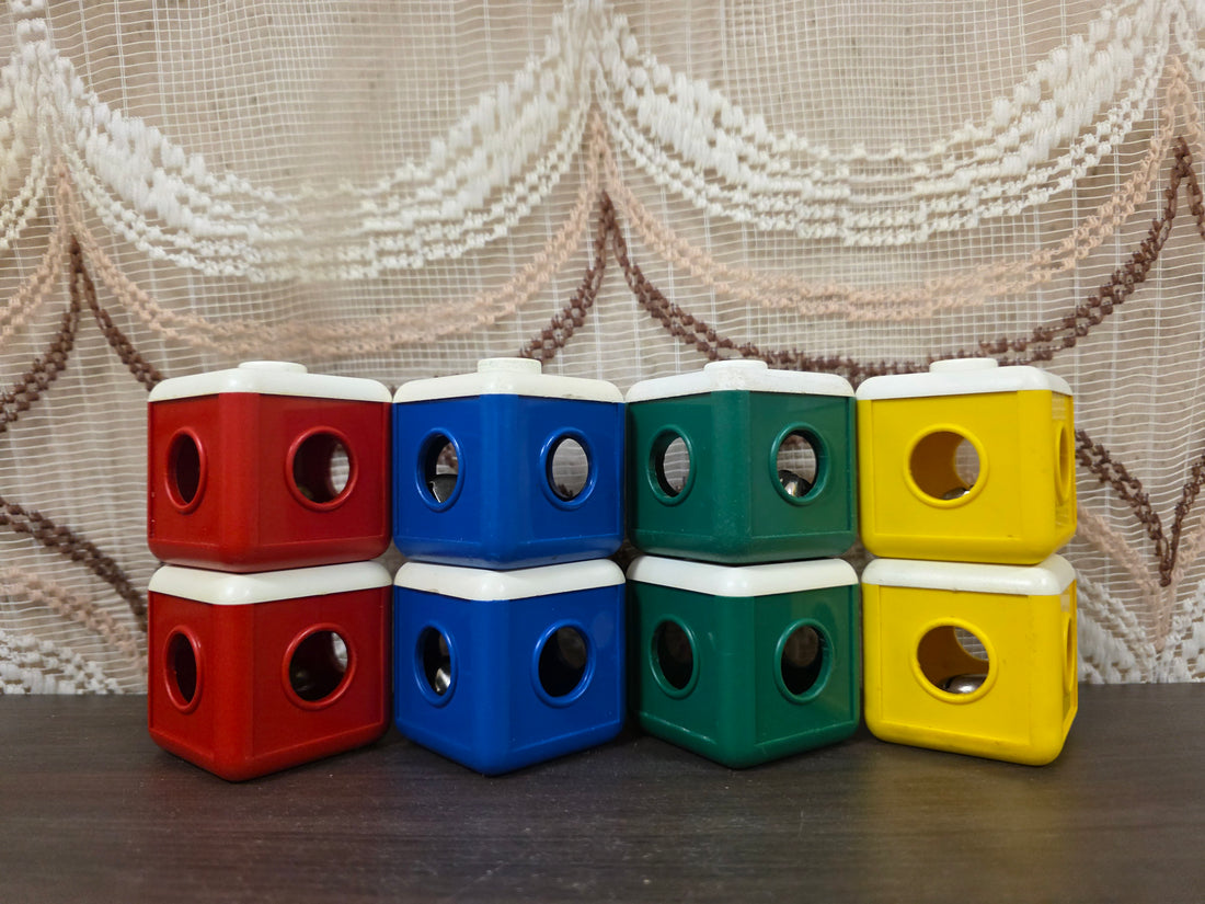 Ambi Toys belletjes blokken – jaren ‘80 kinderspeelgoed