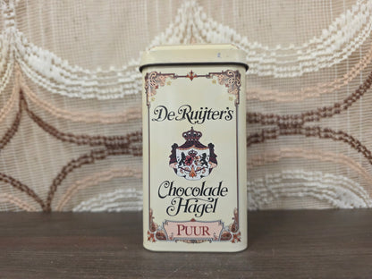 Vintage De Ruijter blikje hagelslag puur