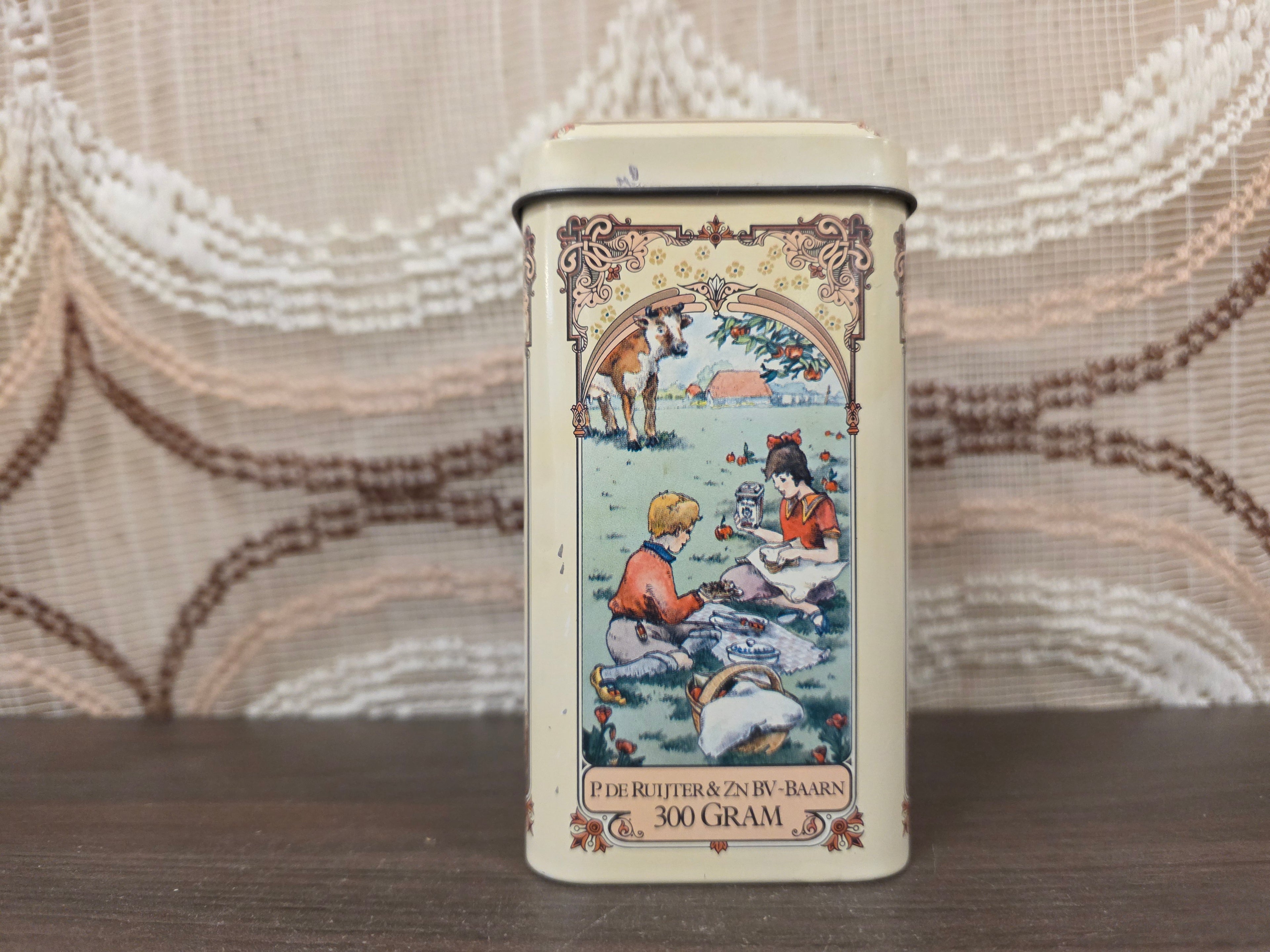 Vintage De Ruijter blikje hagelslag puur