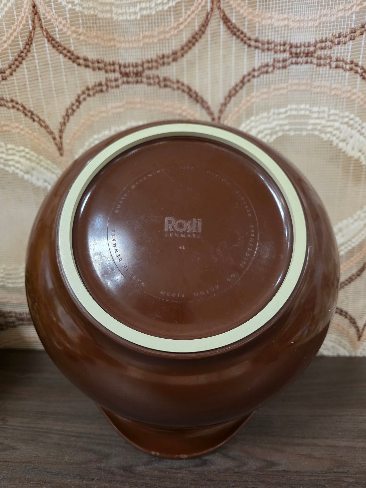Mepal beslagkom bruin vintage keukenkom